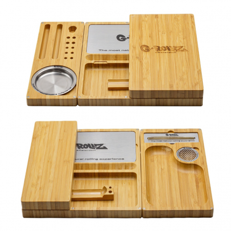 G-Rollz 'Deluxe' Drehunterlage aus Bambus Dreiteilig