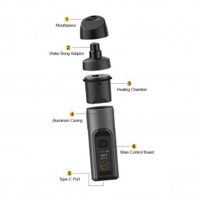 Flowermate Stylo Vaporizer Schwarz