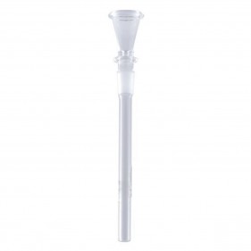 Glas Chillum Einsatz mit Trichterkopf 110mm NS14