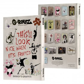 G-Rollz 'Banksy's Thug for Life' Leinwand 32x45cm