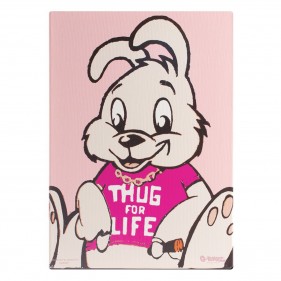 G-Rollz 'Banksy's Thug for Life' Leinwand 32x45cm