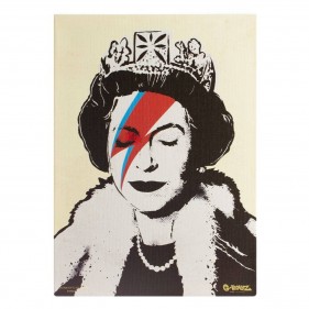 G-Rollz 'Banksy's Lizzie Stardust' Leinwand 32x45cm