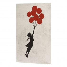 G-Rollz 'Banksy's Balloon Girl' Leinwand 32x45cm