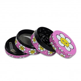 'Flower' Aluminium Grinder 4-teilig
