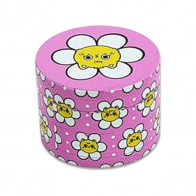 Flower Aluminium Grinder 4-teilig