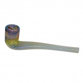 Glaspfeife mit geradem Stamm