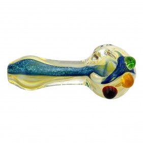 Glaspfeife Gefärbt mit Kugeln