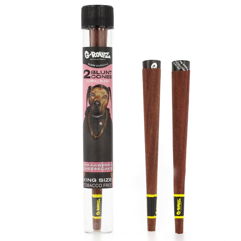 G-Rollz Strawberry Chee$ecake Blunt Cones 2 Stk.