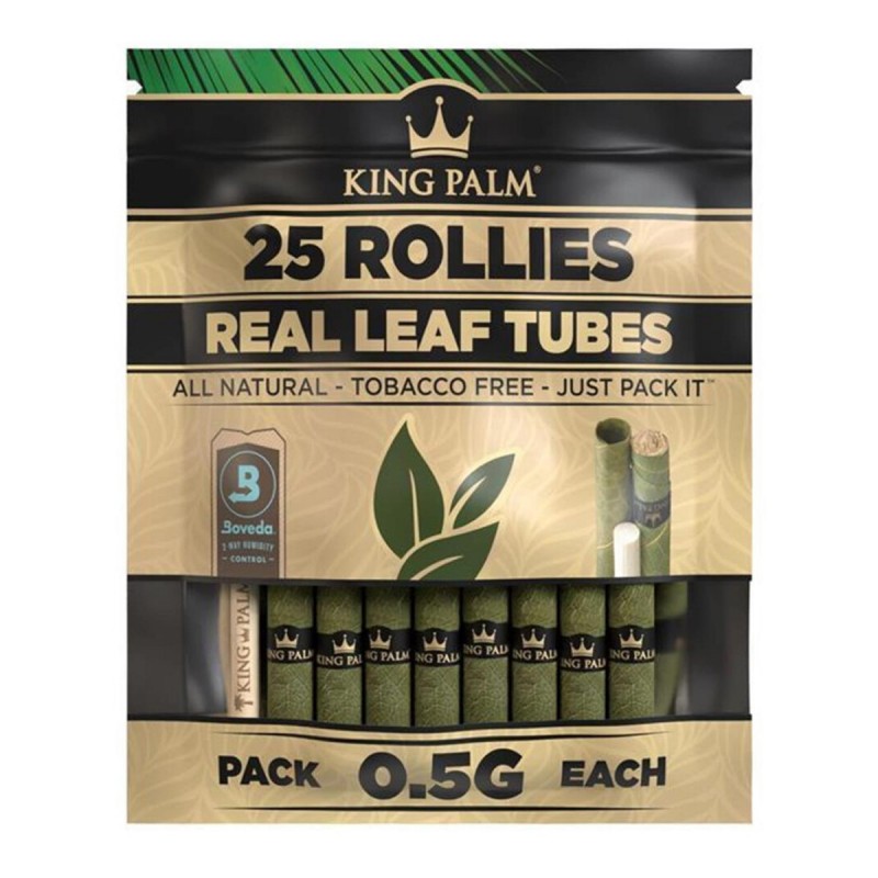 King Palm Rollies NATURAL 25 Stk.
