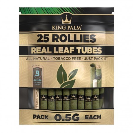 King Palm Rollies NATURAL 25 Stk.