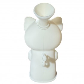 'Hello Kitty Devil' Silikonbong Weiß