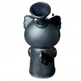 'Hello Kitty Devil' Silikonbong Schwarz