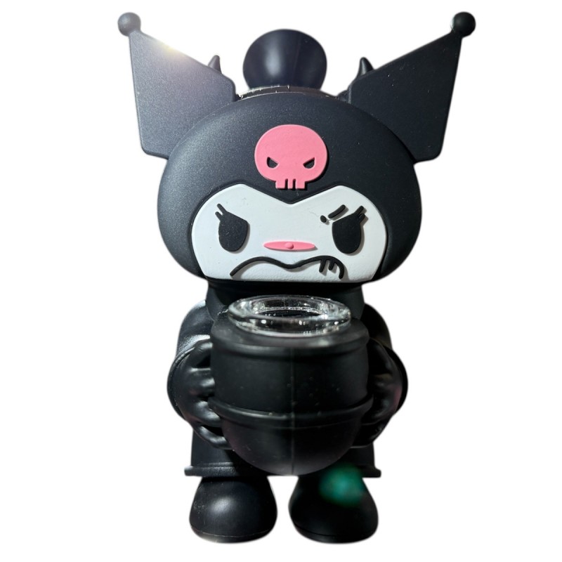 'Kuromi' Silikonbong Schwarz