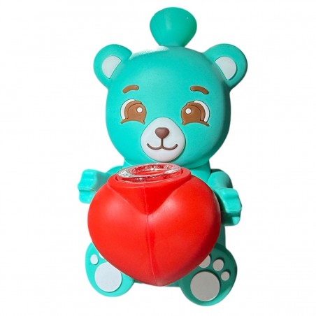 'Carebear' Silikonbong Türkis