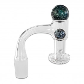 JJ 'Terp Slurper' Quarz Banger mit Glitzer-Kugeln NS19