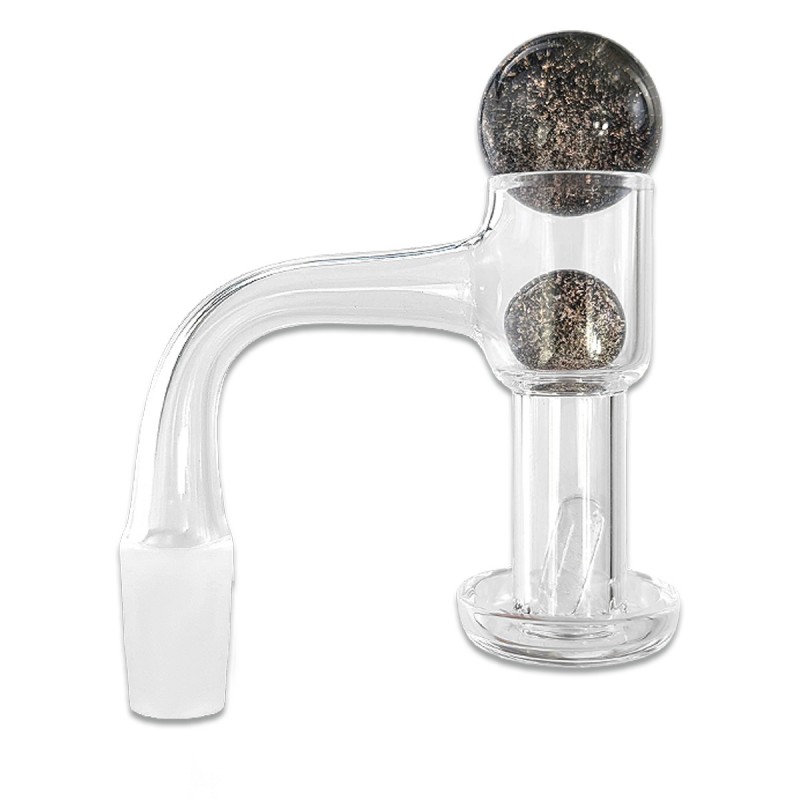 JJ 'Terp Slurper' Quarz Banger mit Glitzer-Kugeln NS14