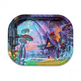 JJ 'Mushroom Dreams' Tablett Rolling Tray