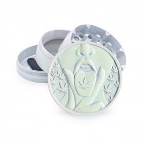 420 Girl Aluminium Grinder 4-teilig Icy Pearl