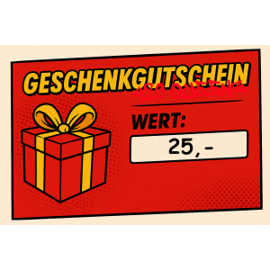 25€ Geschenkgutschein
