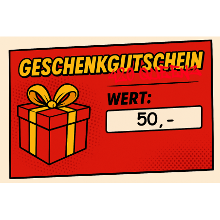 50€ Geschenkgutschein