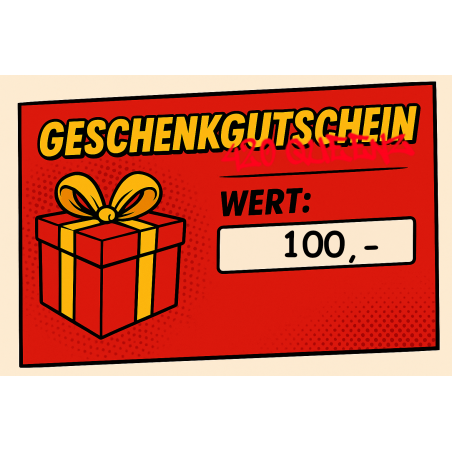 100€ Geschenkgutschein