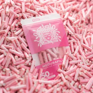 Medusa Rose Edition Pinke Aktivkohlefilter 6mm 50 Stk.