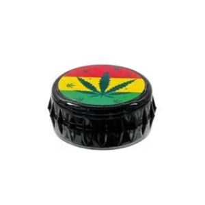 'Kronkorken Leaf Maria' Acryl Grinder 3-teilig Orange
