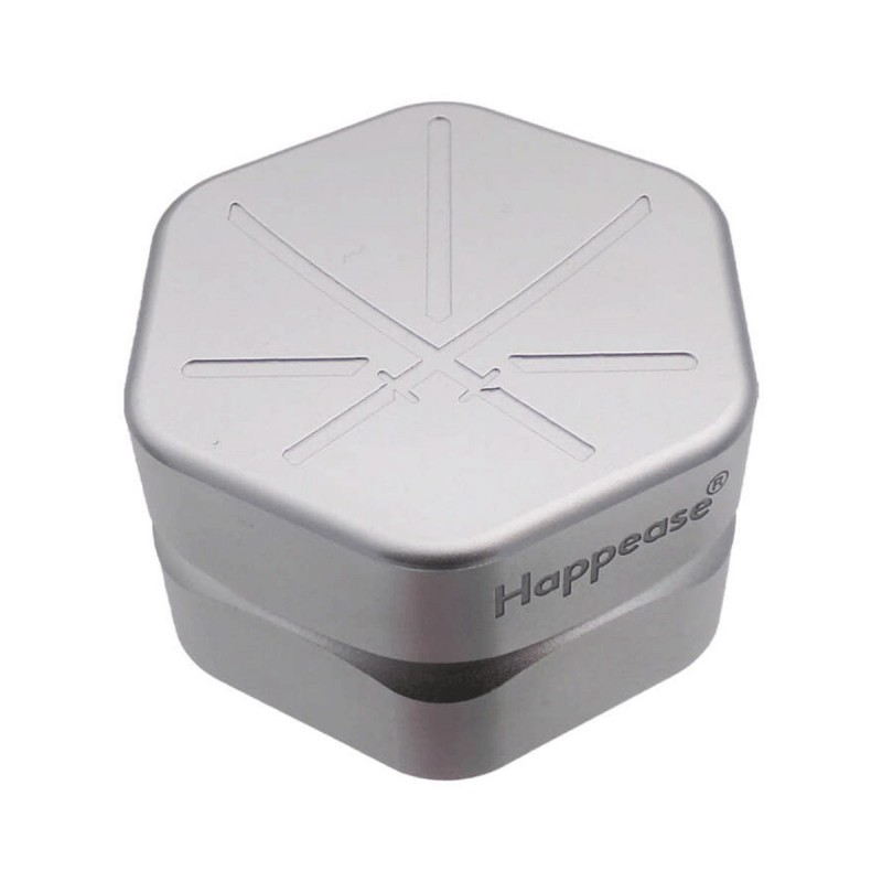 'Katana' Aluminium Grinder 2-teilig Silber