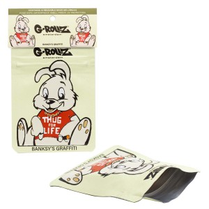 Thug for Life Mylarbeutel mit Aufdruck 65x85mm 10 Stk.