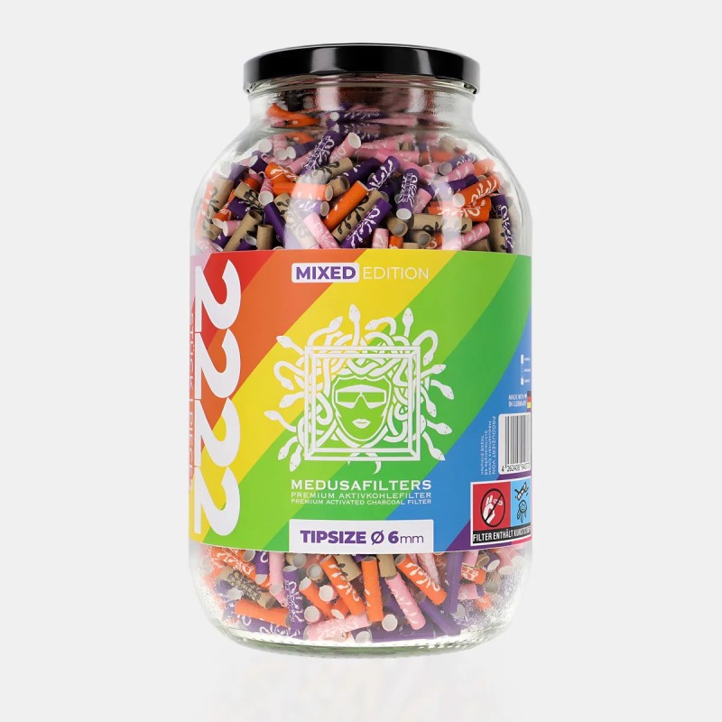 Medusa Mixed Edition Aktivkohlefilter 6mm 2222 Stk.