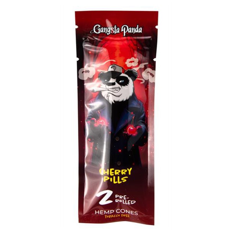 Gangsta Panda Cherry Pills Hemp Cones 2 Stk.