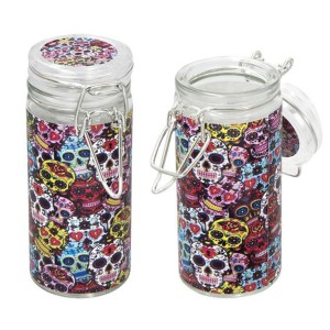 La Catrina Aufbewahrungsglas mit Gummidichtung