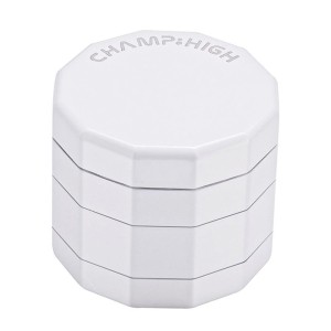 Dodecagon Aluminium Grinder 4-teilig Weiß