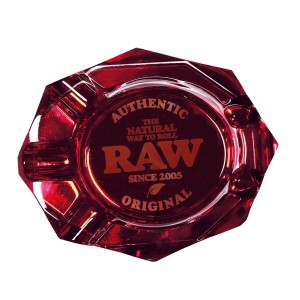 RAW Ruby Kristallglas Aschenbecher - Online Bestellen