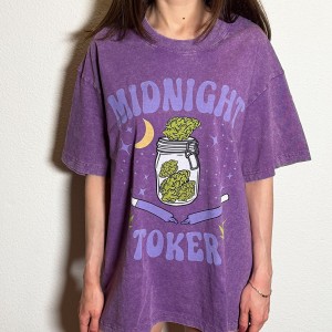 Midnight Toker T-Shirt Lila