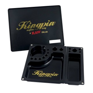 Kingpin Mafioso Large Plastic Rolling Tray