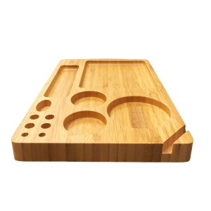 Buddies Tool Set 13-in-1 Bambus Rolling Tray - Online Bestellen