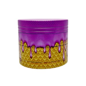 Grindie Go Mini Aluminium Grinder Pink/Gelb