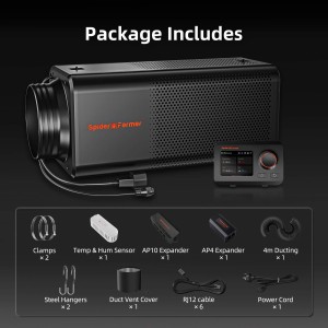 2-in-1 Ventilationssystem Abluftventilator + Smart Controller