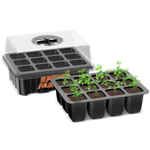 Spider Farmer Seed Starter Tray mit Haube 4 Stk.