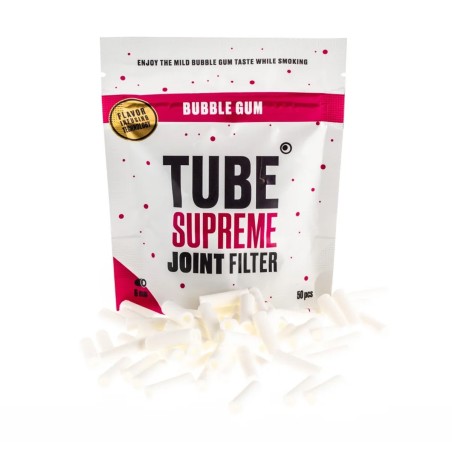 TUBE BUBBLE GUM Supreme Joint Filter 6mm 50 Stk.