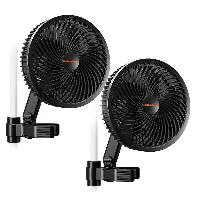 Spider Farmer 6 Inch Ventilator mit Clip 2 Stk. - Online Bestellen