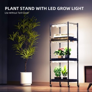 Spider Farmer Grow Regal mit Grow Lights für vier Pflanzen