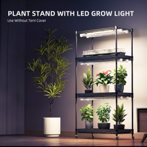 Spider Farmer Grow Regal mit Grow Lights für acht Pflanzen