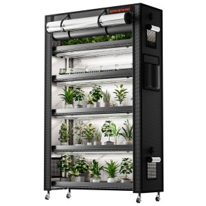 Spider Farmer Grow Regal mit Grow Lights für viele Pflanzen