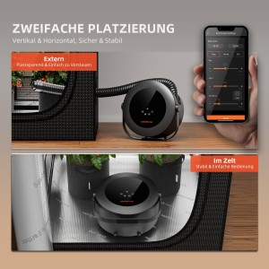 Spider Farmer Grow Tent Heater Heizung 540W PTC Heating