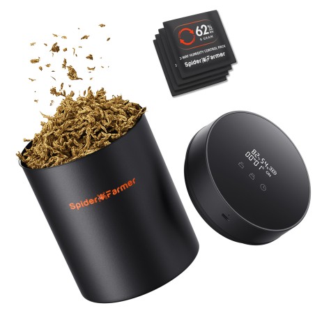 Spider Farmer Smart Jar Vakuum Dose mit smartem Deckel