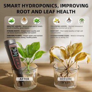 Spider Farmer 5-in-1 Hydroponisches Messgerät für pH-Wert