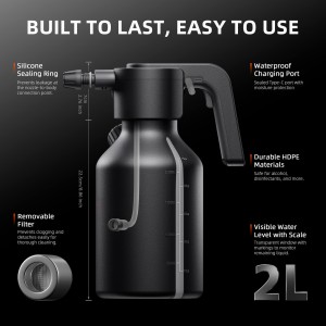 Spider Farmer Elektronische Sprühflasche mit 2L Tank