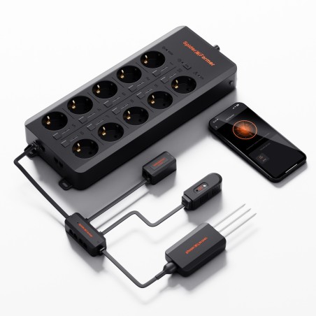 Spider Farmer GGS AC10 Smart-Mehrfachsteckdose Grow Tent